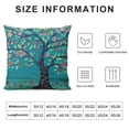 thumbnail image 6 of PIKWEEK  Throw Pillow Covers Natural Pattern Decorative Pillowcases (2 Pieces Set) Pillow Cases Home Car Decorative Trees and Birds, 6 of 6