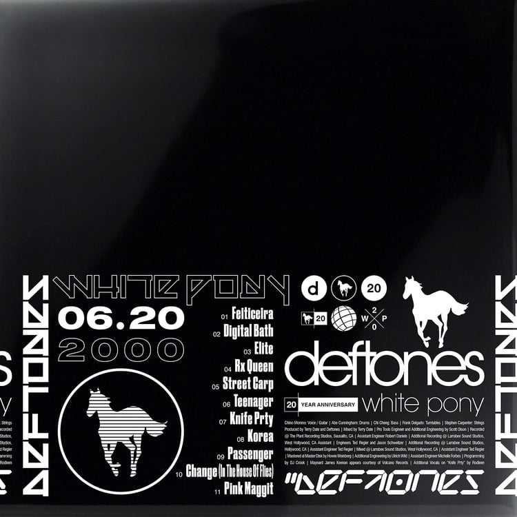 Deftones White Pony Vinyl Decal Sticker 4" and Larger Color Options! 30 