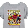 thumbnail image 3 of Marvel Iron Man - Comic Book Cover - Women's Oversized Graphic T-Shirt, 3 of 5