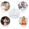 thumbnail image 3 of MasteelfCA 10 Pcs Chapeau de Chef de Cuisine Ajustable Bonnet de Service Alimentaire, 3 of 8