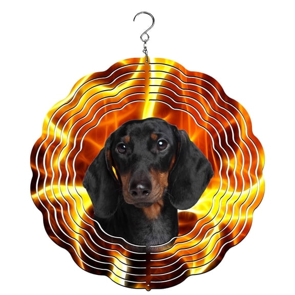 Dachshund Wind Spinner