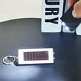 thumbnail image 6 of Qnjujn Solar Rechargeable Flashlight LED Mini Household Flashlight Small Flashlight Portable Keychain Light White, 6 of 6