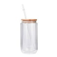 thumbnail image 3 of Iced Coffee Cup Glassware Reusable Drinking Glasses Wide Mouth Tumbler Drinking Glasses for Home Cocktail Coffee Shop Dining Room Kitchen 12, 3 of 9