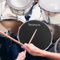 thumbnail image 2 of Miangastore Drum Pad, 12 Inch Drum Cymbal Mute Pad, Rubber Drum Practice Pad, Cymbal Pad, Cymbals Drum Mute Pad,Instrument Accessory Replacement,Black, 2 of 9