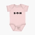 thumbnail image 2 of Luvly S.O.N Short Sleeve Baby One-Piece, New Born, Baby Shower Gift, New Parents Gift, 2 of 4