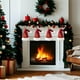 thumbnail image 5 of Adornos navideños colgantes con 26 letras para árbol de Navidad, personalizados, para hacer tú mismo., 5 of 5