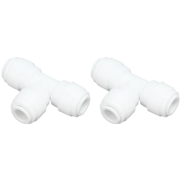 Quick Tee Connecter, Push In Fitting Plastic Water Tube Fitting