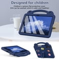 thumbnail image 4 of Kids Cover Case for Onn 12.1 Inch Pro Tablet 2024 (100146663), EVA Dropproof Handle Kids Friendly Rugged Lightweight Child Case for Onn 12.1 Inch Pro Tablet 2024, Navyblue, 4 of 8