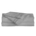thumbnail image 5 of Furinno Angeland Vienne 3-Piece Microfiber Bed Sheet Set, Twin XL, Grey, 5 of 6