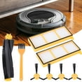 thumbnail image 3 of 8Pcs/Set Main Side Brush Filter Kit Replacement Fit for Shark RV700 RV720 RV750 RV750C RV755, 3 of 8