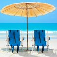 thumbnail image 2 of 2 Pcs Backpack Beach Chairs Folding Portable 4Colors Optional Solid Construction, 2 of 10