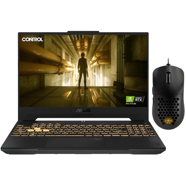 Laptop Gamer ASUS TUF Gaming F15 GeForce RTX 4070 Intel Core i7 13620H RAM 16GB 2TB SSD Windows 11 Home + Mouse DXT Gaming Teclado en ingles