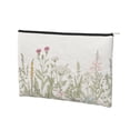 thumbnail image 2 of Fotbe Herbs and Wildflowers Reusable Cosmetic Bag Makeup Bag for Women Large Travel Cosmetic Pouch Girls' Make Up Organizer, 2 of 8