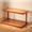 40 cm, variant on Wooden 2 Tier Kitchen Organizer Rack Countertop Storage Shelf with Handles for Spices Tea and Kitchen Items