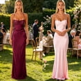 thumbnail image 2 of Aellinatey Formal Dresses Floor Length Bridesmaid Dresses Evening Party Dress for Womens, 2 of 20