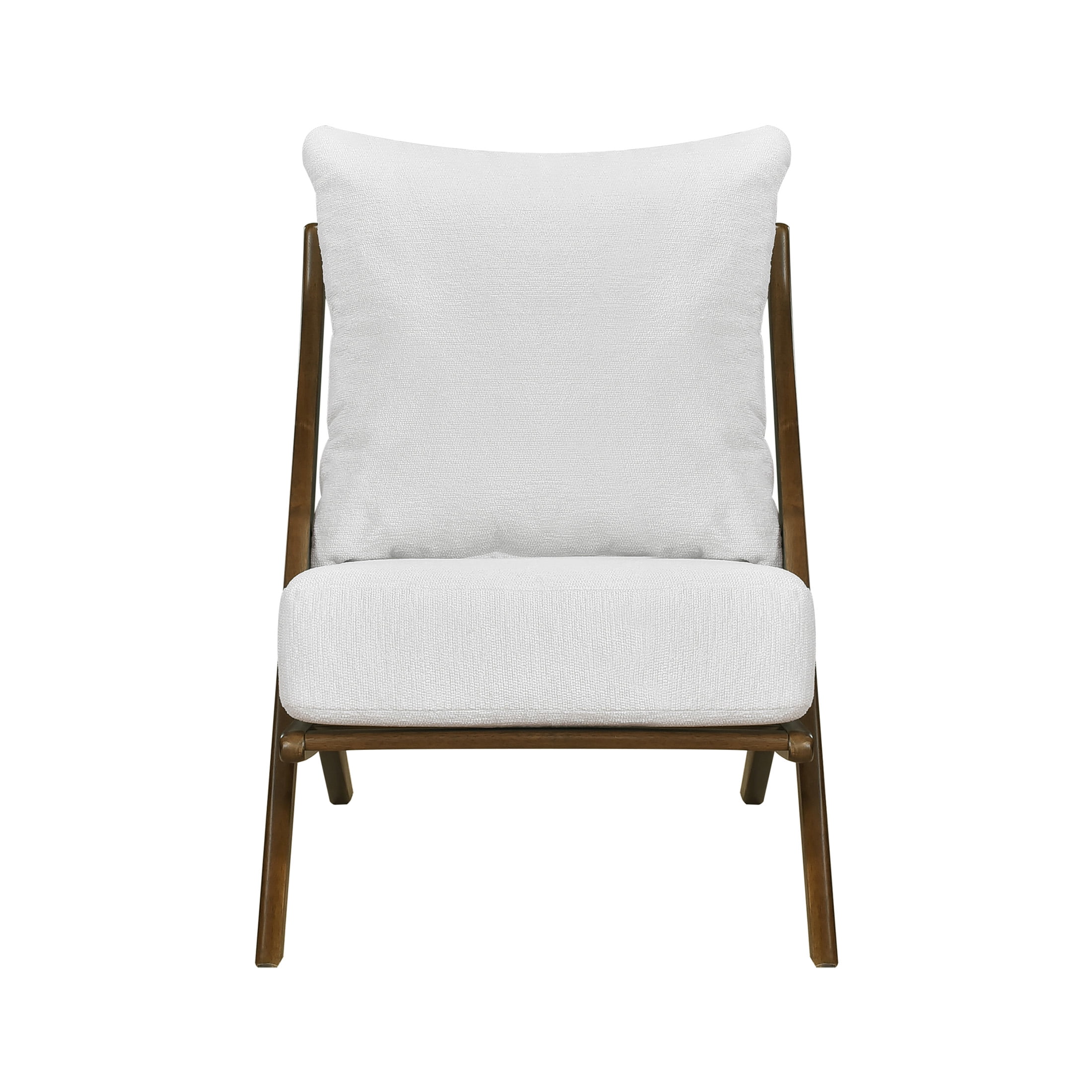 OakvillePark Ovela Textured Fabric Accent Chair, Beige