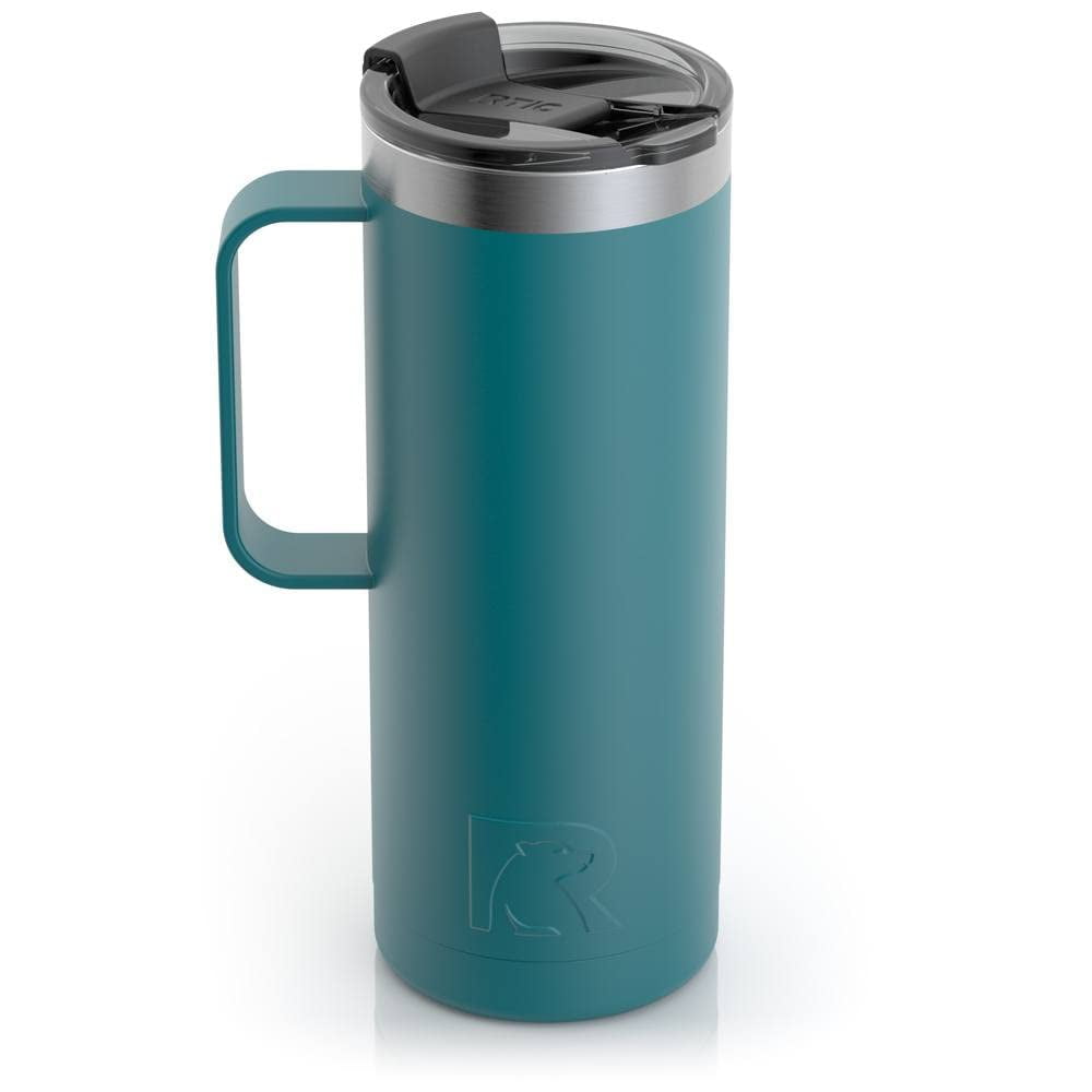 RTIC 20 oz Coffee Travel Mug with Lid and Handle, Stainless Steel  Vacuum-Insulated Mugs, Leak, Spill…See more RTIC 20 oz Coffee Travel Mug  with Lid