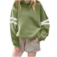 thumbnail image 1 of Sweat à Capuche Blanc pour Enfants Rayé Blanc Velours Décontracté Confortable Manches Longues Sweat à Capuche Blanc pour Garçons, 1 of 3