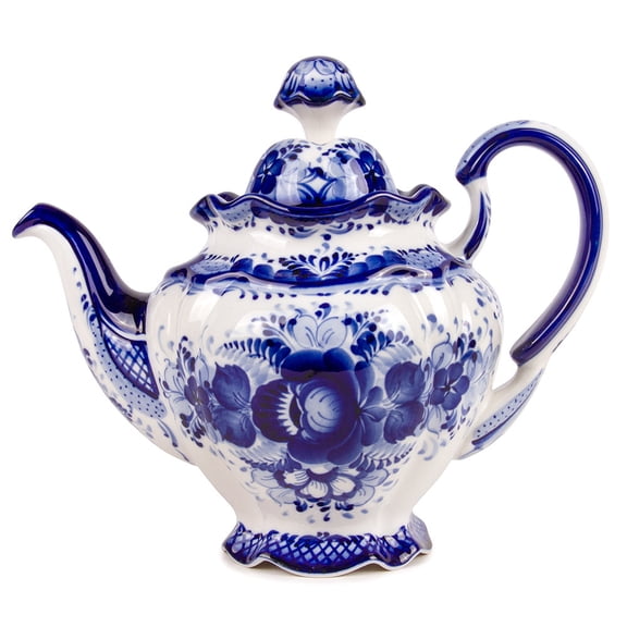 Porcelain Tea Brewer for Tea or Coffee Family Teapot No.2 Kitchen Tea Pot 1.5 fl oz (1.4 L)