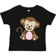 thumbnail image 3 of Inktastic Monkey Girls Toddler T-Shirt, 3 of 5