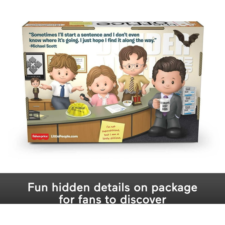 Little People Collector The Office US TV Series Special Edition Set for  Adults & Fans, 4 Figures