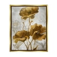 thumbnail image 5 of Stupell Industries Silver and Gold Poppies Abstract Flower Field Metallic Gold Framed Floating Canvas Wall Art, 24x30, by Studio W, 5 of 5