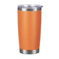 thumbnail image 1 of Taza de acero inoxidable rociada con plástico de 20 oz para automóvil, taza de cerveza para mantener el frío al vacío, taza de helado portátil para automóvil, 1 of 6