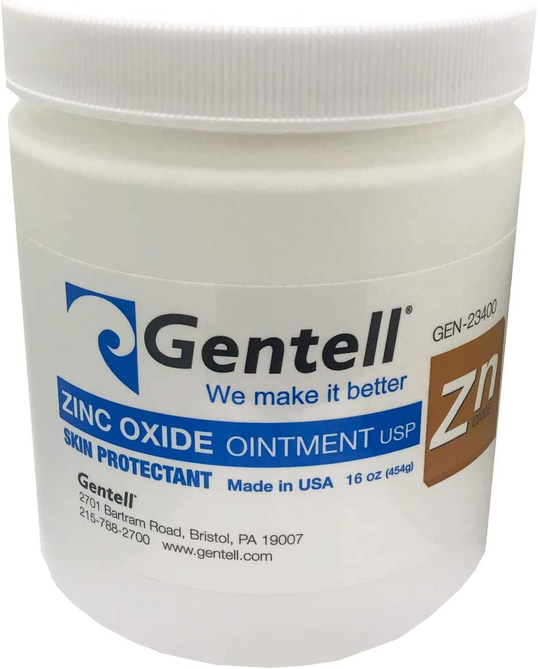 Gentell A&D+E A & D Ointment Medicinal Scent Ointment 16 oz. Jar