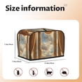 thumbnail image 5 of Vsdgher Golden Drapes Pillars Clouds 2 Slice Toaster Cover, Appliance Covers Toaster Cover Fits for Most Standard 2 slice Toasters, 5 of 7