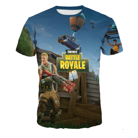 Ukap Men S Fortnite T Shirts Digital Printing Slim Round Neck - ukap men s fortnite t shirts digital printing slim !   round neck short sleeves lovers t shirt jacket walmart com