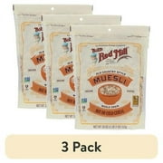(3 pack) Bob's Red Mill Old Country Style Muesli, 18 oz Shelf-Stable Bag