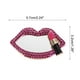 thumbnail image 3 of Decoración de Funda de Teléfono Única 1 Pc Espejo en Forma de Labios Decoraciones para Funda de Teléfono Móvil Color Rosa Rojo, 3 of 5