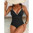 thumbnail image 6 of Sociala Tummy Control One Piece Swimsuit for Womens Double Straps Bath Siuit, 6 of 6