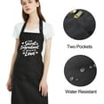 thumbnail image 5 of Funny Aprons for Women with Pockets, Cute Aprons for Cooking Kitchen, Mothers Day Christmas Birthday Gifts for Mom, 5 of 6