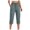 Light Gray, variant on felwors Womens Capris with Pockets Loose Fit Casual Capri Pants Dressy Lightweight Ladies Baggy Cargo Pants for Hiking Dark Gray for Size XXL