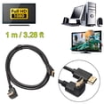 thumbnail image 4 of 1.4 Version HDMI-compatible Cable with 270 Degree Angle Supports for PS3 PS4 TV DVD 1m, 4 of 6