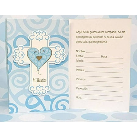 mi bautizo spanish invitations invitaciones pink cross with