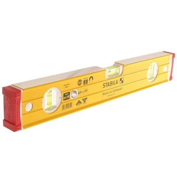 Stabila - 96-M-2 Magnetic Spirit Level 3 Vial 40cm