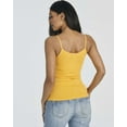 thumbnail image 4 of 5 Pack: Women's Ribbed Spaghetti Strap Camisole Seamless Tank Top, 4 of 6