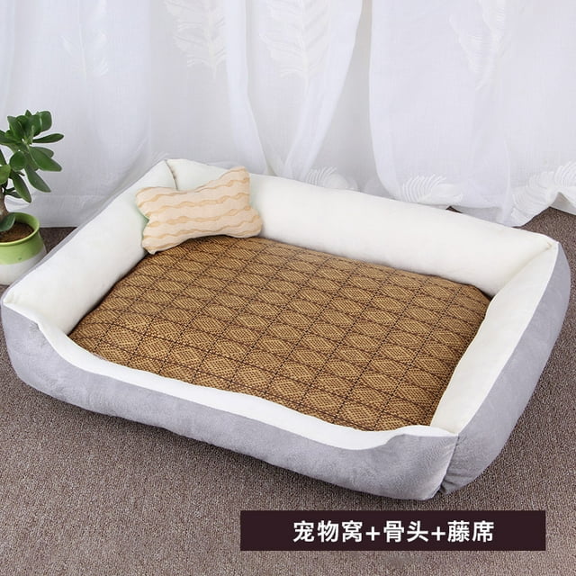 Amazon Kennel Pet Kennel Dog Mat Sleeping Dog Bed Small Dog Sleeping Mat Cold Mat Cat Kennel All Seasons Universal