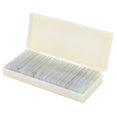 thumbnail image 3 of Microscope Slides,50Pcs Microbial Specimen Slices Biological Slides Specimen Slide High-End Performance, 3 of 14