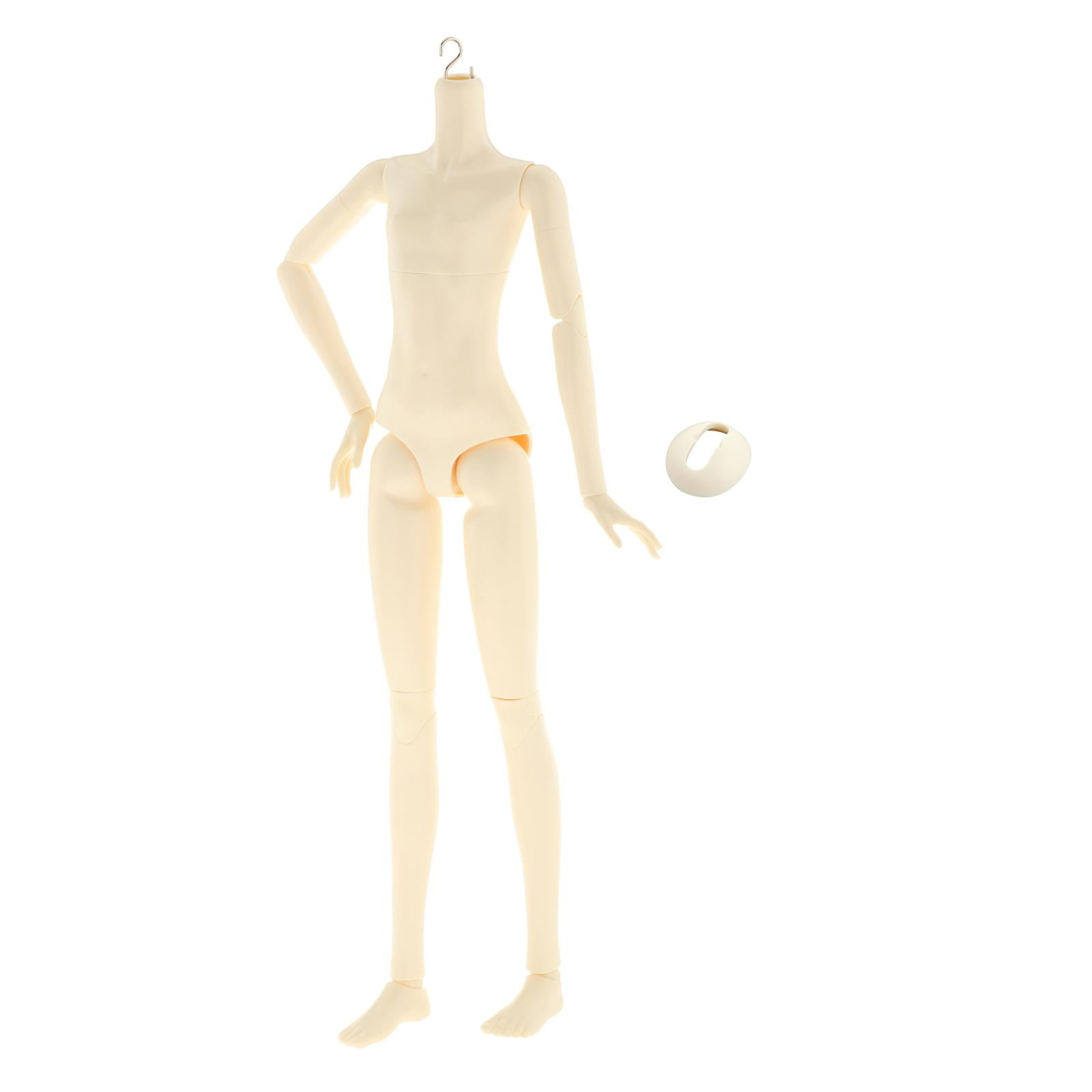 Doll Body,Flexible Jointed Doll Nude DIY,51cm Moveable Joints Body DIY  Making,20inch 1/3 Doll Toys,20 Joints Nude Girl Ball Jointed Dolls -  Walmart.com