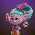 thumbnail image 4 of DreamWorks Trolls Glam Satin Fashion Doll, Includes Dress, Shoes, and More, 4 of 11