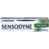 Sensodyne Fresh Impact Travel Size Sensitive Toothpaste, Cavity Prevention and Sensitive Teeth Treatment - 0.8 Ounces