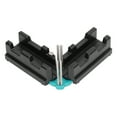 thumbnail image 1 of Miter Angles Cutting Tool 2 In 1 Measuring Sawing Mitre Kit High Accuracy Template Instrument ABS Black, 1 of 8