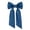 Blue, variant on 55inch Wreath Decorative Ribbon, Wide Elegant Seasonal Hanging Streamer, Versatile Wreath Sash Bow for Year-Round Front Door Home Decoration