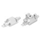 thumbnail image 4 of Carcasa Del Eje RC, Alta Capacidad De Pulido Carcasa Del Eje Trasero Delantero RC Alta Precisión Aleación De Aluminio Amplia Aplicabilidad Alta Dureza Para 1/24 RC Car ANGGREK Plata, 4 of 8