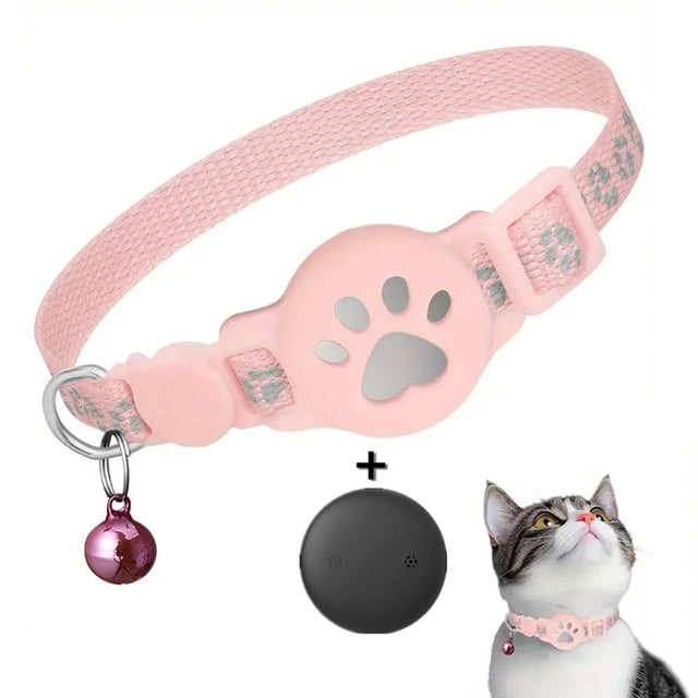 Nylon Pet Collar Pendant for Cats with Real-Time Positioning, Low Power Consumption, Remote Monitoring, and Waterproof Feature
