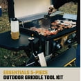 thumbnail image 2 of HALO 5-Piece Elite Essentials Griddle Tool Kit with Spatula, Scraper, and Bottle, 2 of 10