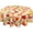 Autumn Maple Leaf Orange, variant on USA Flag Checkered Tablecloth Round 60\u201dx60\u201d Stars Patriotic Table Cloths for Parties Waterproof Fabric Protector for July 4th Independence Day Small Tablecloths Decor for Party Holiday Home